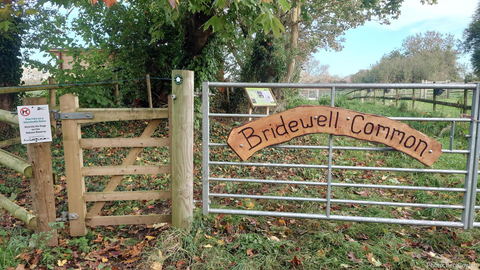 Bridewell Common sign