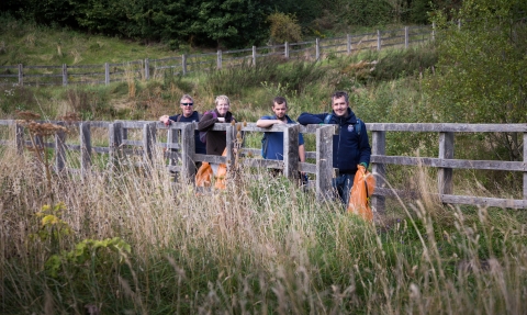 Wild Health litter pick