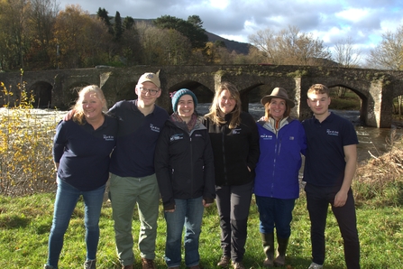 The GWT & WUF teams in Abergavenny