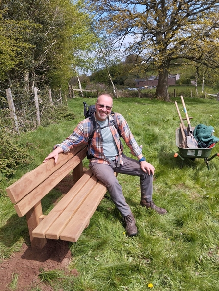 GWT volunteer Mike Warmington