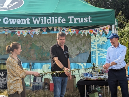 Willow cutting official opening at Bridewell Common nature reserve