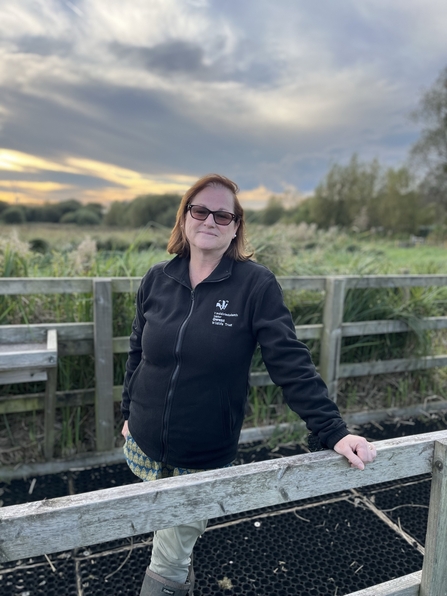 New GWT CEO Natalie Buttriss at Magor Marsh